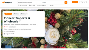 Pioneer Imports - Floral Supplies