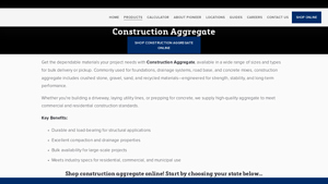 PioneerCo - Construction Aggregate