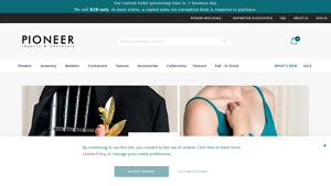 Pioneer Wholesale - Silk Floral & Basket Products