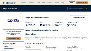 Nepa Wholesale - Addictive Nicotine Products