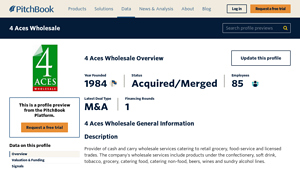 Pitchbook - Wholesale Services