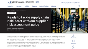 Supplier Risk Assessment Guide - Practical Worksheet