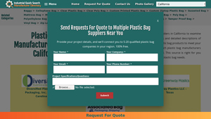 California Plastics - Custom Printed & Clear Bags