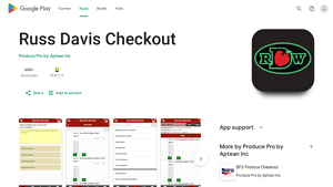 Russ Davis Wholesale - Checkout App
