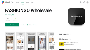FashionGO - Wholesale Mobile App