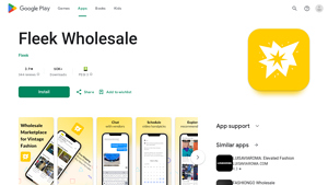 Fleek Wholesale - Vintage Marketplace App