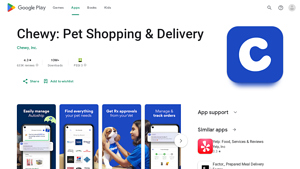 Chewy - Pet Shopping & Delivery App