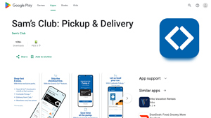 Sam's Club - Pickup & Delivery App