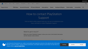 PlayStation - Support Services