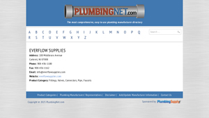 Everflow Supplies - Plumbing Essentials