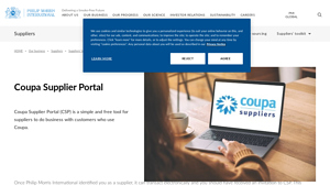 PMI - Coupa Supplier Portal
