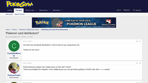 Wholesale Distributors - Pokemon Cards