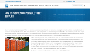 PolyJohn - Portable Toilet Solutions