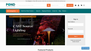 Pond Warehouse - Koi Fish Pond Supplies