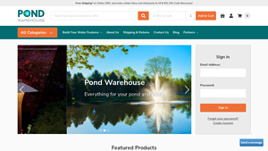 Pond Warehouse - Koi Fish Pond Supplies