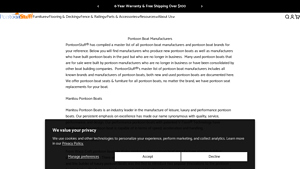 PontoonStuff - Master List of Pontoon Boat Manufacturers