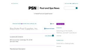 Baystate Pool Supplies - Sodium Hypochlorite