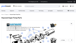 Hayward - Super Pump Parts