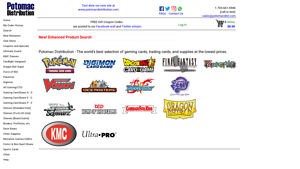 Potomac Distribution - Gaming Cards and Supplies