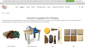 The Potter's Shop - Pottery Supplies