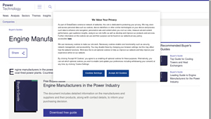 Power Technology - Engine Manufacturers & Products