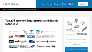 National Bolt & Nut Corporation - Custom Non-Standard Fasteners