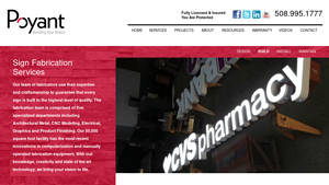 Poyant - Comprehensive Sign Fabrication Services