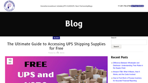 UPS - Free Shipping Supplies