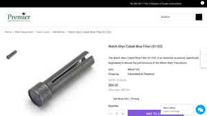 Welch Allyn - Cobalt Blue Filter (41102)