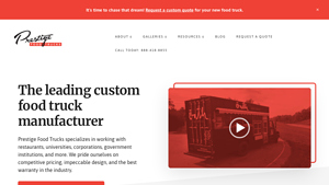 Prestige Food Trucks - Custom Food Truck Manufacturing