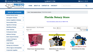 Presto Direct - Notary Supplies & Kits