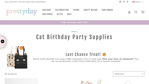 Pretty Day - Kitty Cat Party Essentials