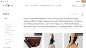 Pretty Simple Wholesale - 3 Sisters Collection Bags