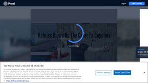 Prezi - Katniss' Impact in Chapters 16-17