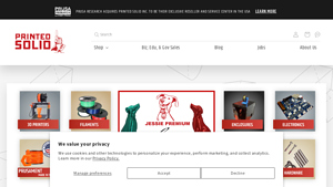 Printed Solid - 3D Printers and Filament