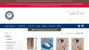 Professional Medical Corp - Adjustable Quad Cane