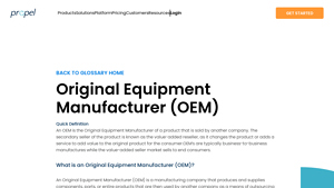 Propel Software - OEM Solutions