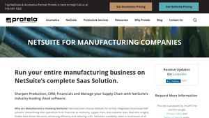 Proteloinc - NetSuite for Manufacturing