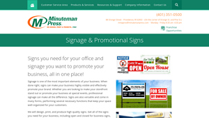 Providence - Custom Business Signs