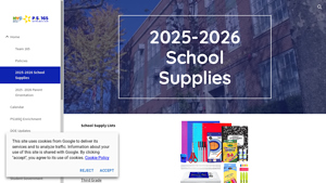 PS165Q - School Supply Lists for 2025-2026