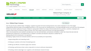 Midland Paper Company - Key Products