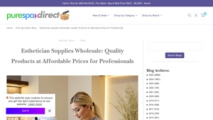 Pure Spa Direct - Esthetician Supplies