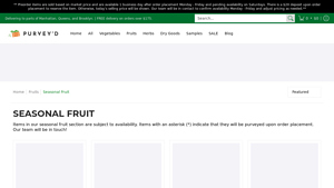 Purvey'd - Seasonal Wholesale Fruits