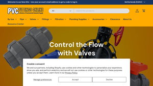 PVC Fittings Online - Wholesale PVC Pipes & Fittings