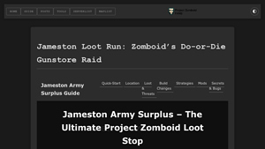 Jameston Army Surplus - Legendary Loot Location