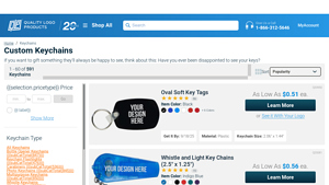 Quality Logo Products - Customizable Keychains