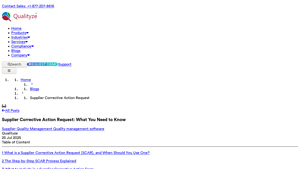 Qualityze - Supplier Quality Management Software