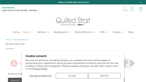 Quilted Strait - Fabric Collections