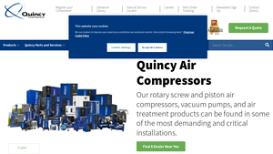 Quincy Compressor - Air Compressors and Climate Control Solutions