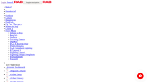 RAB Lighting - HAZFFLED Hazardous Floodlight